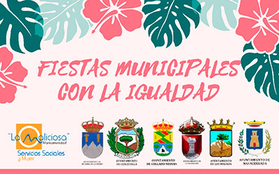 Fiestas Municipales con la igualdad