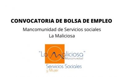 CONVOCATORIA DE EMPLEO MANCOMUNIDAD LA MALICIOSA
