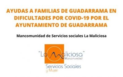 AYUDAS A FAMILIAS DE GUADARRAMA EN DIFICULTADES POR COVID-19
