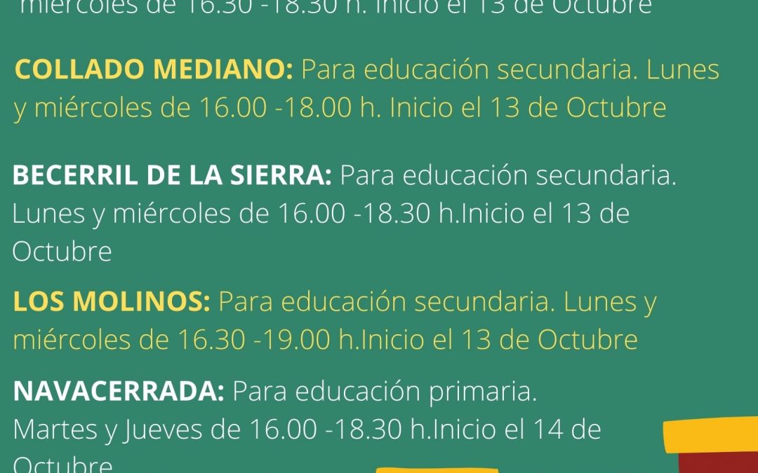 SERVICIO DE APOYO SOCIOEDUCATIVO